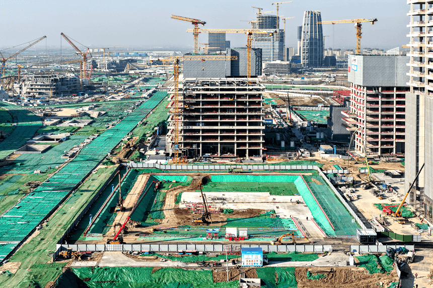 建行金融科創(chuàng)中心項目率先開工，雄安金融功能區(qū)加速成型